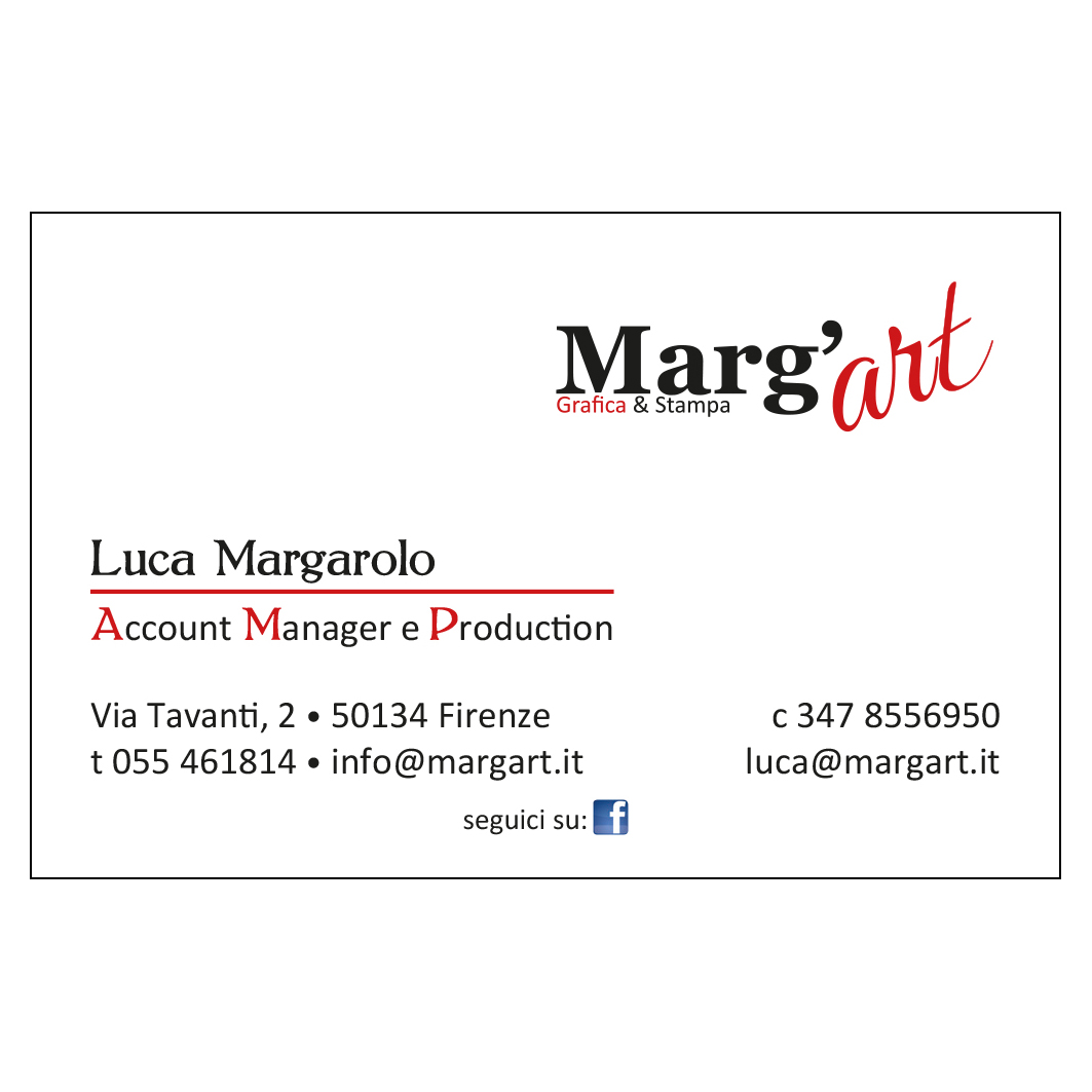Non E Solo Un Biglietto Da Visita Marg Art Studio Grafico Firenze